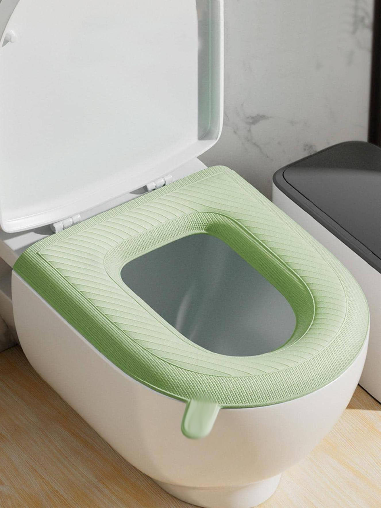 1pc Mint Green Toilet Seat Cover Mint Green