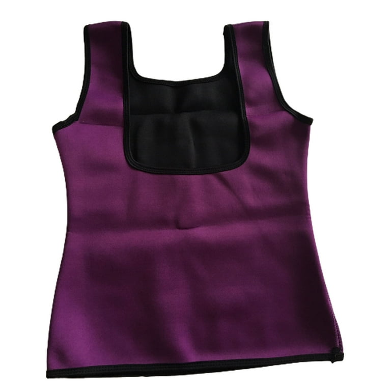 Travelwnat Sweat Shaper Women's Premium Workout Tank Top Slimming Polymer  Sauna Vest 