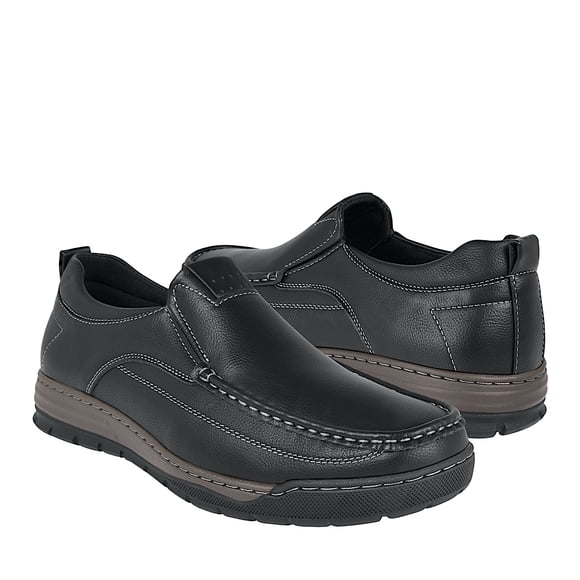 MOCASINES TORRENTE HOMBRE MACAO-MET SIMIPIEL NEGRO