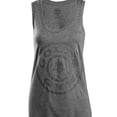 thumbnail image 2 of Gold's Gym Women's Weight Plate Racerback Tank Top - Gray, 2 of 3
