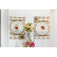 thumbnail image 5 of FRAÎCHE Spring Taupe Gingham Placemats, 4 pack, 5 of 5