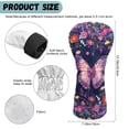 thumbnail image 7 of Uorisanigo Golf Club Head Cover Waterproof 3pcs Golf Driver Fairway Wood Hybrid Head Covers for Extra Clubs Protection, Purple Butterfly Headcovers Set Keep Clubs Dry and Clean, 7 of 7
