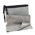 thumbnail image 2 of Bolsa para limpiar palos de golf y pelotas, bolsa para lavar pelotas, bolsa limpiadora para quitar polvo y césped, clip para colgar para practicar en gris, 2 of 8