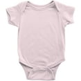 thumbnail image 2 of Tulo & Garn Baby Bodysuit Soft 100% Cotton Snapsuit  Ultra Light Pink, 18m, 2 of 2