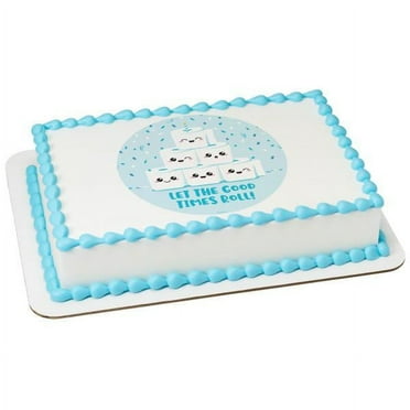 Let the Good Times Roll Edible Cake Topper Image