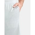 thumbnail image 4 of Athletic Works Men's and Big Men's Soft ButterCore Shorts, 6" & 8" Inseams, Sizes XS-5XL, 4 of 5