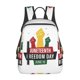 thumbnail image 1 of Juneteenth Celebrating Black Freedom 1865 African American1 Backpack Casual Shoulder Daypack Lightweight Travel Backpack For Men Women, 1 of 5