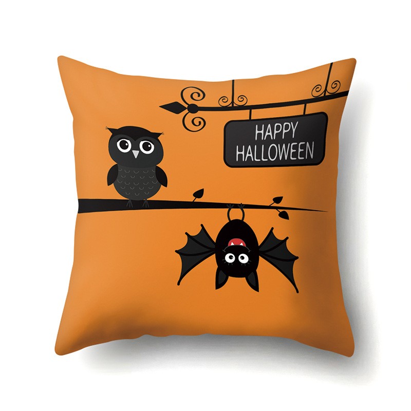 Decorations Pillow Cover Car Waist Pumpkin Sofa Cushion Office And Home