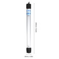 thumbnail image 3 of 9W UV Light Sterilization Lamp Submersible Ultraviolet Sterilizer Water Disinfection for Aquarium Fish Tank Pond AC110-120V, 3 of 7