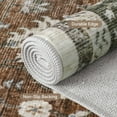 thumbnail image 4 of SIXHOME 5'x7' Area Rug Washable Retro Living Room Bedroom Carpet Soft Floral Distressed Indoor Rug Sage Green, 4 of 8