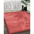 thumbnail image 2 of Ahgly Company Indoor Rectangle Patterned Ferrari Red Area Rugs, 2' x 5', 2 of 6