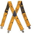 thumbnail image 2 of Tirantes resistentes para herramientas de trabajo, tirantes para cinturón con clips fuertes, correas ajustables en forma de X, tirantes cómodos para hombres y mujeres, herramientas, 2 of 5