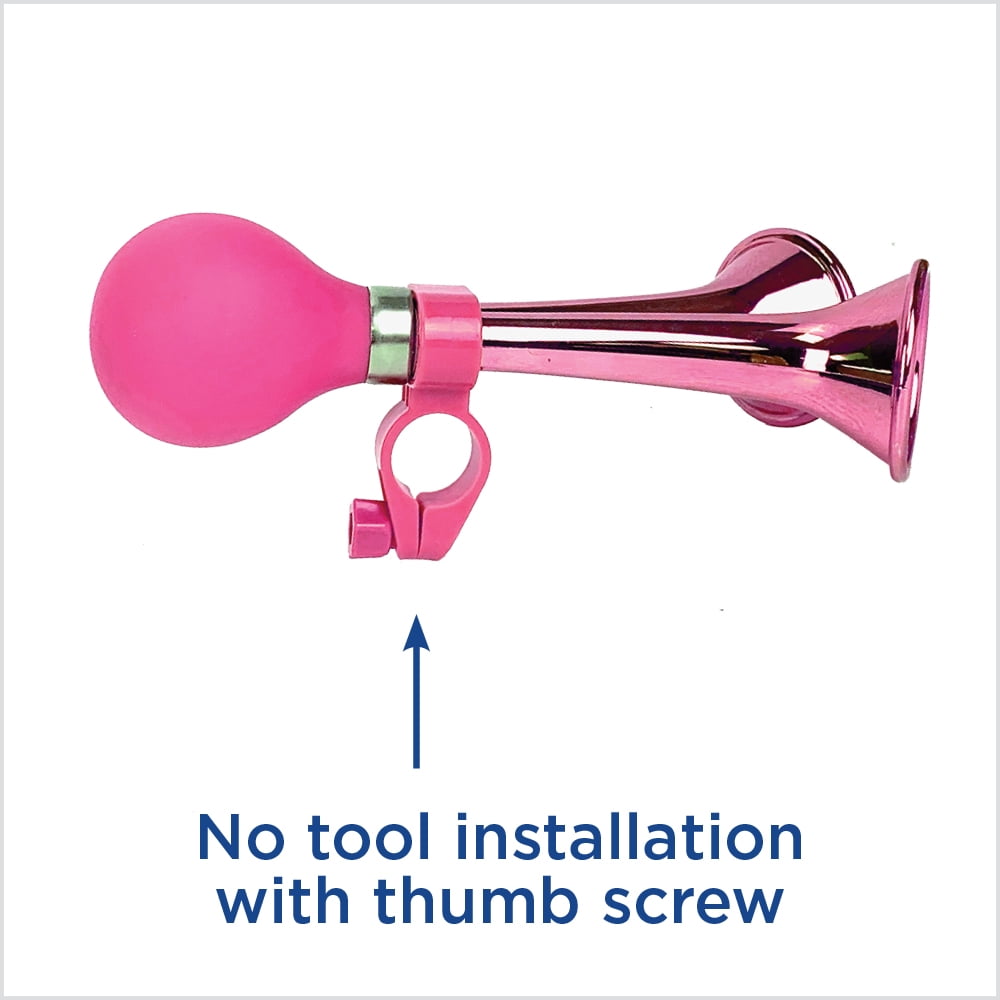 Zefal Z-Kids Pink Double Fun Bike Horn (Good for Safety, Loud)