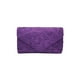 thumbnail image 2 of Sonducket Bolso de hombro para mujer, reemplazo portátil, Color sólido, elegante, a la moda, para banquete, Rectangular, para niñas, tipo sobre, bolsos Bolsas de mensajero y de hombro Púrpura Sonducket AP012764-03, 2 of 6