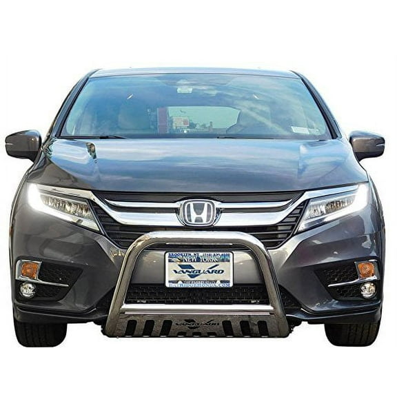 VGUBG-1255SS 3 inch Stainless Steel Bull Bar with Skid Plate