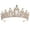 Gold + Rhinestone, variant on Red Crowns for Women,Red Tiaras for Women,Gold Crown Royal Queen Crown and Tiaras Princess Crown for Women and Girls,Party Halloween Costume Prom Birthday Bridal Wedding Hair Accessories