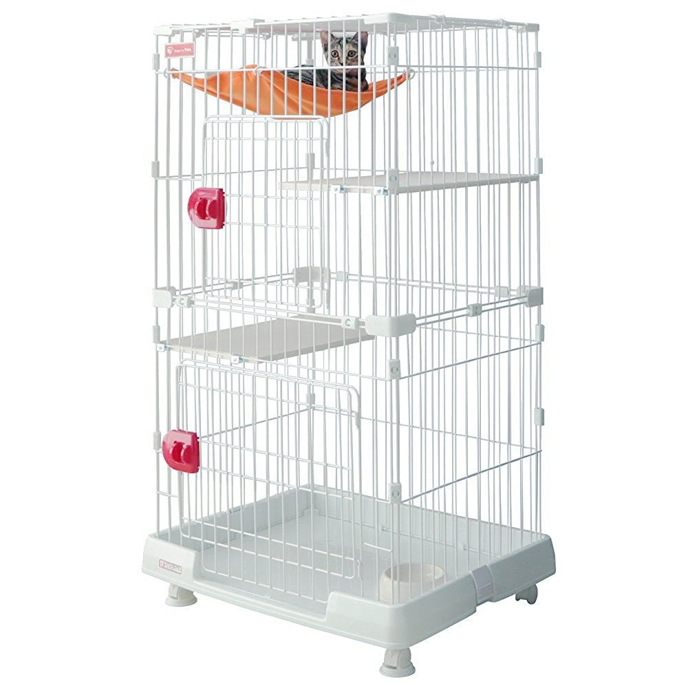 Iris 2 tier cat cheap cage