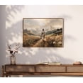 thumbnail image 3 of Wildflower Mountain Road Jesus Walking Christian Art poster Wall Art Decor 24x36 UNFRAMED, 3 of 3