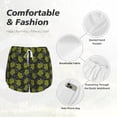 thumbnail image 4 of Hirioo Cartoon Kawaii Frogs1 for Women's Double Layer Athletic Shorts High-Performance Gym Shorts with Inner Pocket, Elastic Waistband-Medium, 4 of 7