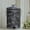 Black, variant on 2 Gal Vintage Small Step On Trash Can With Lid Liner and Handle, Farmhouse Rustic Garbage Can Watse Bin for Living Room Bathroom Office