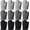 Black Gray Color, variant on 12 Pairs Oven Mitts Heat Resistant Kitchen Long Oven Gloves Mitts Thick Cotton Winter Quilted Baking Flexible Glove Bulk for Cooking BBQ Picnic Kitchen Grilling 10.6 Inch(Red)