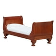 thumbnail image 3 of Fantasook Dollhouses Miniature Single Bed 1/12 Scale Victorian Vintage Furniture Bed for 15cm Dolls Bedroom Scene Display, 3 of 4