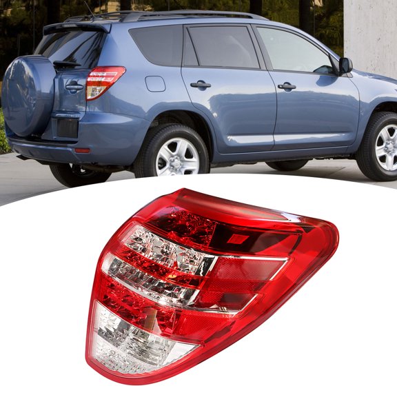 LABLT Tail Light Rear Taillights Right Side Replacement for 2009-2012 Toyota RAV4 815500R010 TO2801181 Rear Warning Brake Lamp