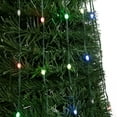 thumbnail image 4 of Northlight 6' Green Color Changing Multiple Function Pop Up Artificial Outdoor Christmas Tree, 4 of 7