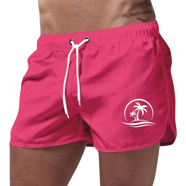 Mens Swim Trunks 7 Inch Drawstring Swim Shorts Light Upf Mens Bathing Suit 9 Inch Inseam Swim Trunks Men Summer Beach Loose Fit Bathing Suit Beach Board Shorts
