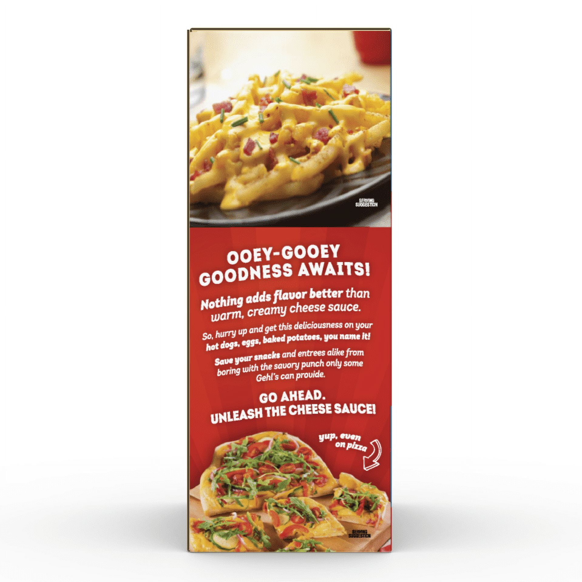 Gehl's Mild Cheddar Cheese Sauce, 50 oz, 2 Count