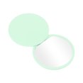 thumbnail image 1 of 1 Pc Espejo Cosmético Redondo para Niñas, Espejo Compacto para Viajes de Negocios y Vacaciones, Espejo de Plástico y Aluminio Verde, 1 of 3