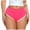 Hot Pink, variant on Tumotour Biker Shorts For Women High Elastic Trousers Waisted Basic Slip Bike Shorts Compression Workout Leggings Soft Yoga Shorts Capris