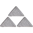 thumbnail image 1 of 3pcs Triangle Mop Heads Replacements Cleaning Mop Refill Mop Replacement Pads, 1 of 9