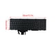 thumbnail image 5 of Laptops Cuaderno Teclado Número eléctrico Retroiluminado Retroiluminado Construido en Teclas de tecla Teclas de reemplazo ergonómico para Dell Precision 7730 E7530 tholdsy EL006026-00, 5 of 5