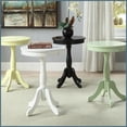 thumbnail image 5 of White Cottage-Style Coffee Table with Turned Pedestal – Spacious Surface & Stable Legs for Living Room, 5 of 7