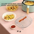 thumbnail image 5 of Air Fryer Rack Fits All 3.7qt 5.8qt Multi-purpose Double Layer Rack, 5 of 5