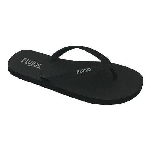 black flip flops walmart