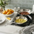 thumbnail image 5 of Henckels Aragon 2-pc Stainless Steel Fry Pan Set, 5 of 7