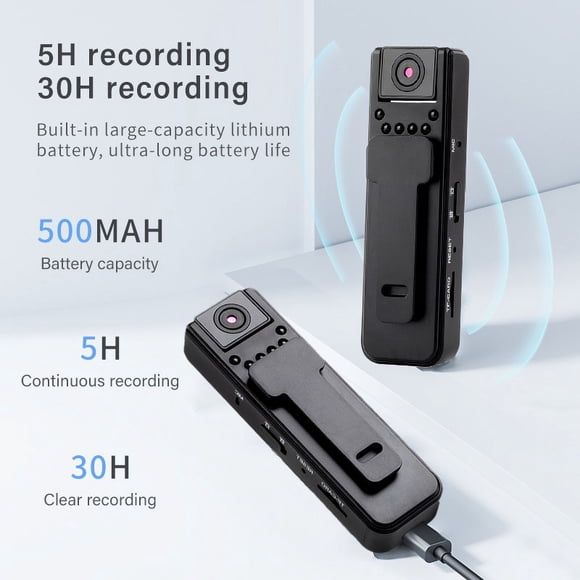 A7 HD1080P Mini Cámara Portátil Pequeña Grabadora de Video Digital Para BodyCam 16G/32G
