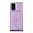 thumbnail image 5 of Galaxy A71 5G Case (6.7 Inch, Model SM-A716), Wallet Case with Built-in Stand, Adjustable Crossbody Shoulder Strap, Slim Fit Lightweight Case, Synthetic Leather Protective Card Holder Cover (Purple), 5 of 10