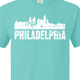 thumbnail image 4 of Inktastic Philadelphia Skyline Grunge T-Shirt, 4 of 5
