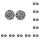thumbnail image 2 of Guardurnaity Pendientes simples de moda brillantes gotas para los oídos joyería fina galvanoplastia indoloro pendientes precioso regalo niñas Type2 NO2, 2 of 6