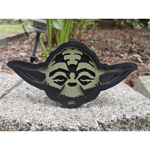 Yoda Custom Hitch Cover