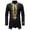 Black, variant on Men’s Abaya Thobe Longline Shirt – Arabic Kaftan Gown for Men Dress Shirt for Everyday Wear