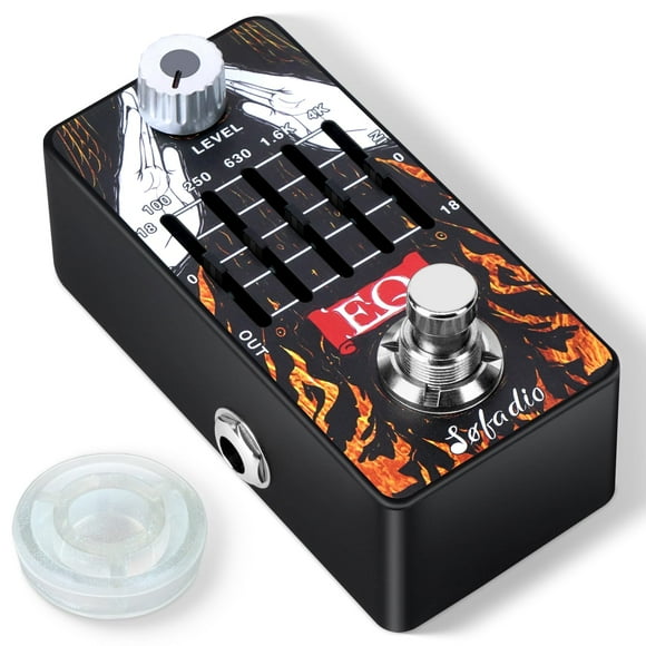 Pedal ecualizador Sofadio EQ para guitarra eléctrica y acústica