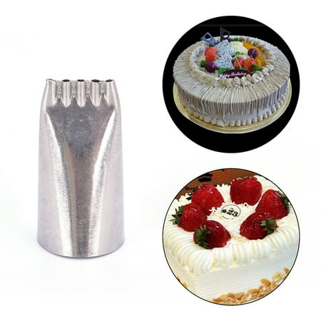 

Russian Five Holes Cake Icing Piping Nozzles Decorating Tips Baking Tools