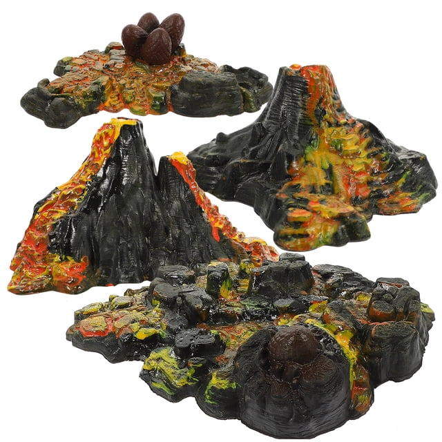 ColoMX 1 conjunto de modelos de volcanes Estatuas de volcán Tabla de arena Decoración de volcapes