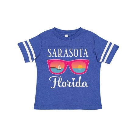 

Inktastic Sarasota Florida Summer Trip Gift Toddler Toddler Girl T-Shirt