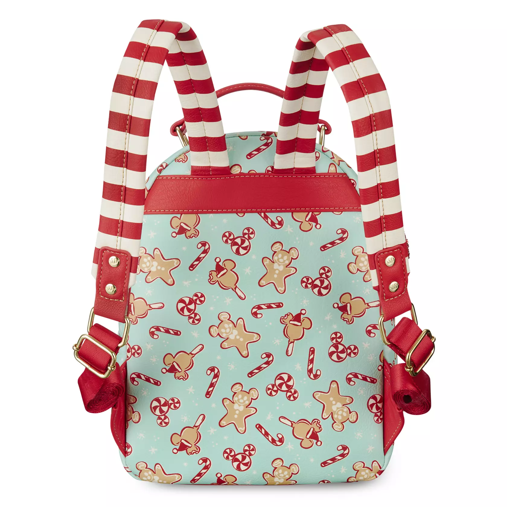 Mickey mouse holiday loungefly mini backpack sale