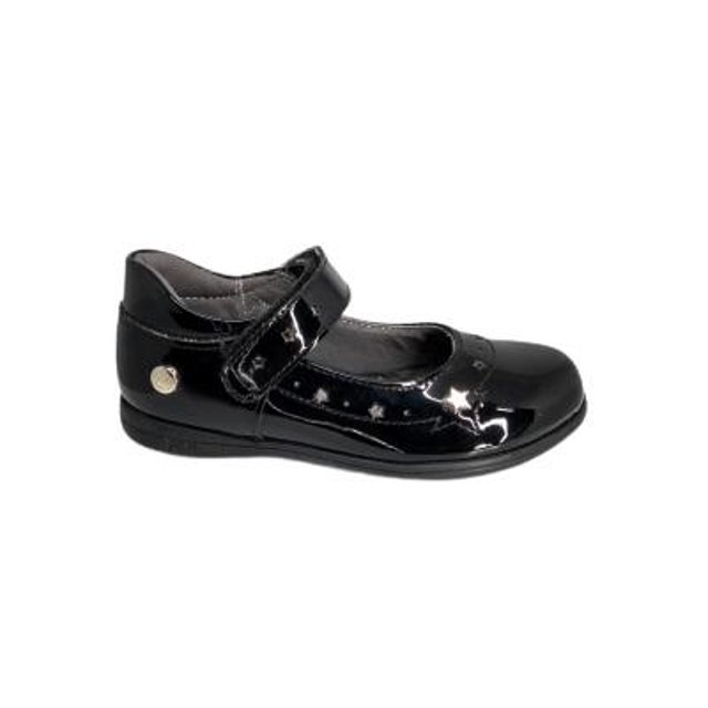 Calzado de INFANTIL tipo ZAPATILLA color NEGRO CHAROL KID CRUSH 81201-17-B